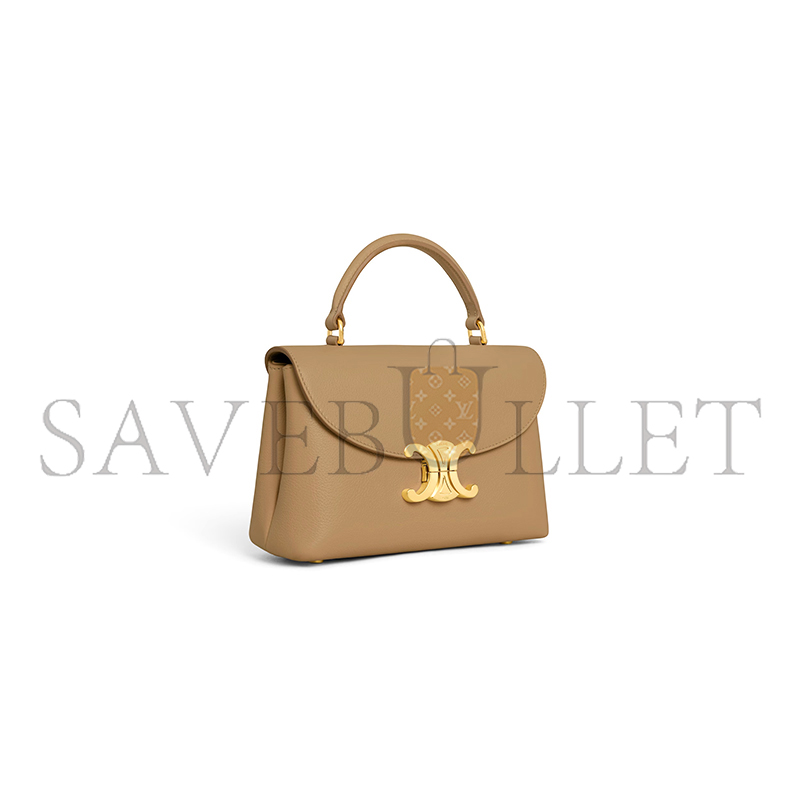 CELINE TEEN NINO BAG IN SUPPLE GRAINED CALFSKIN 118113FXK.18AE (20.5*13*8cm)